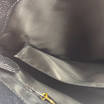 Chanel Vintage Black Caviar Leather Timeless Chain Shoulder Tote 1998