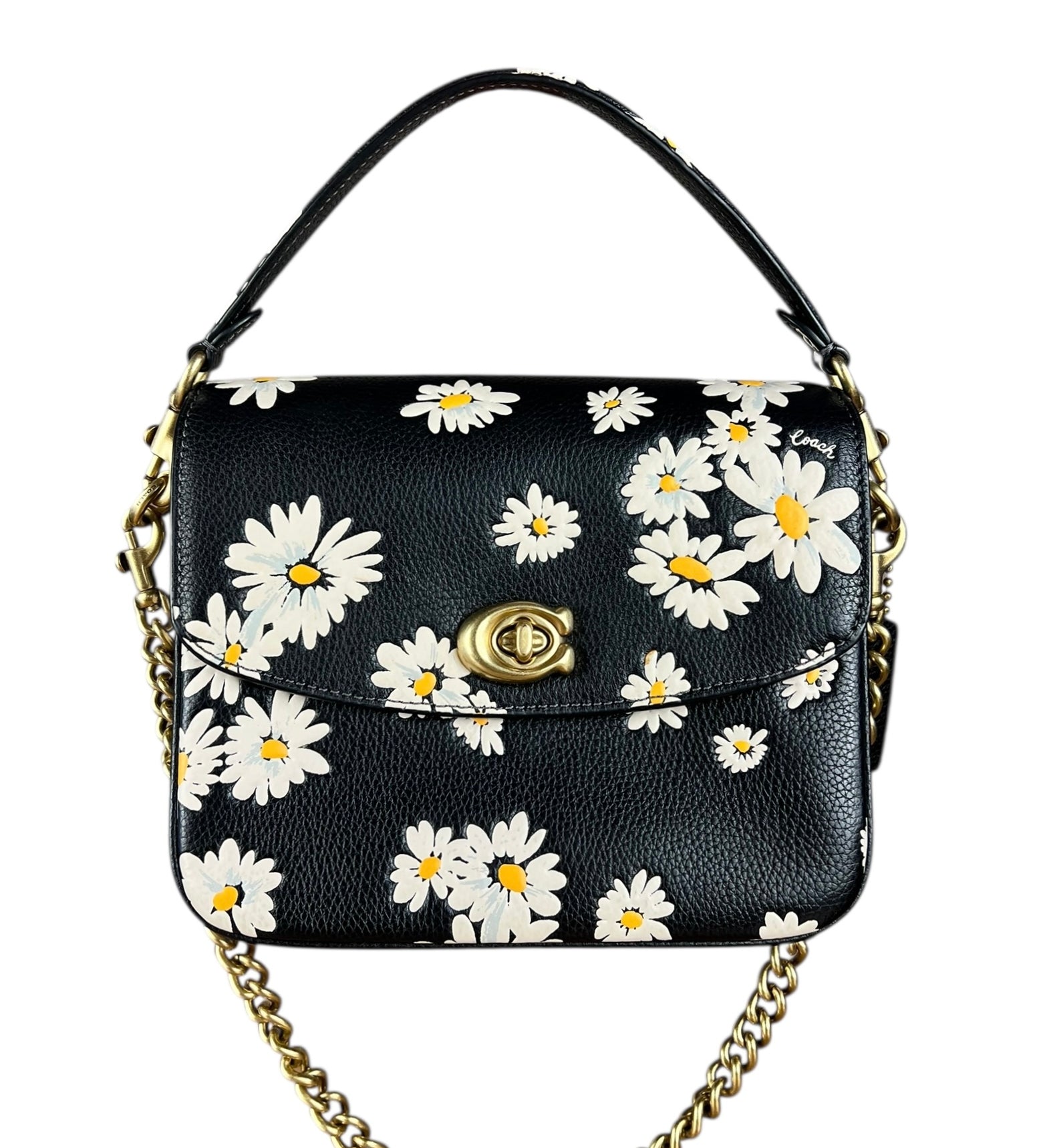 Coach Floral Print Cassie 19 Crossbody Bag