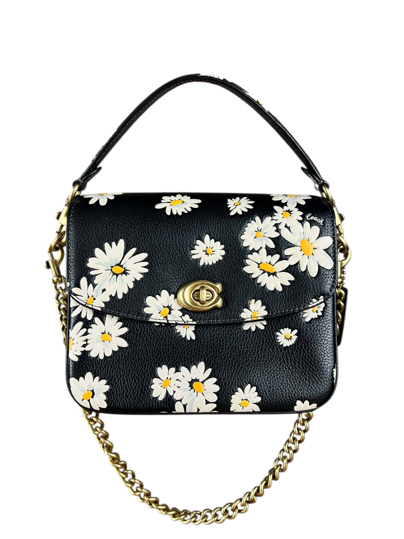 Coach Floral Print Cassie 19 Crossbody Bag