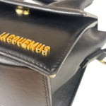 Jacquemus Black Leather The Knot Chiquito Two-Way Bag
