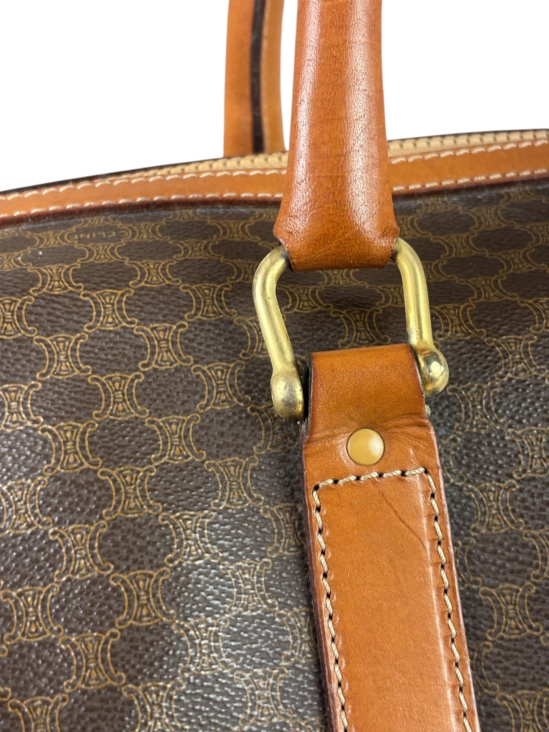Celine Vintage Macadam Duffle Bag