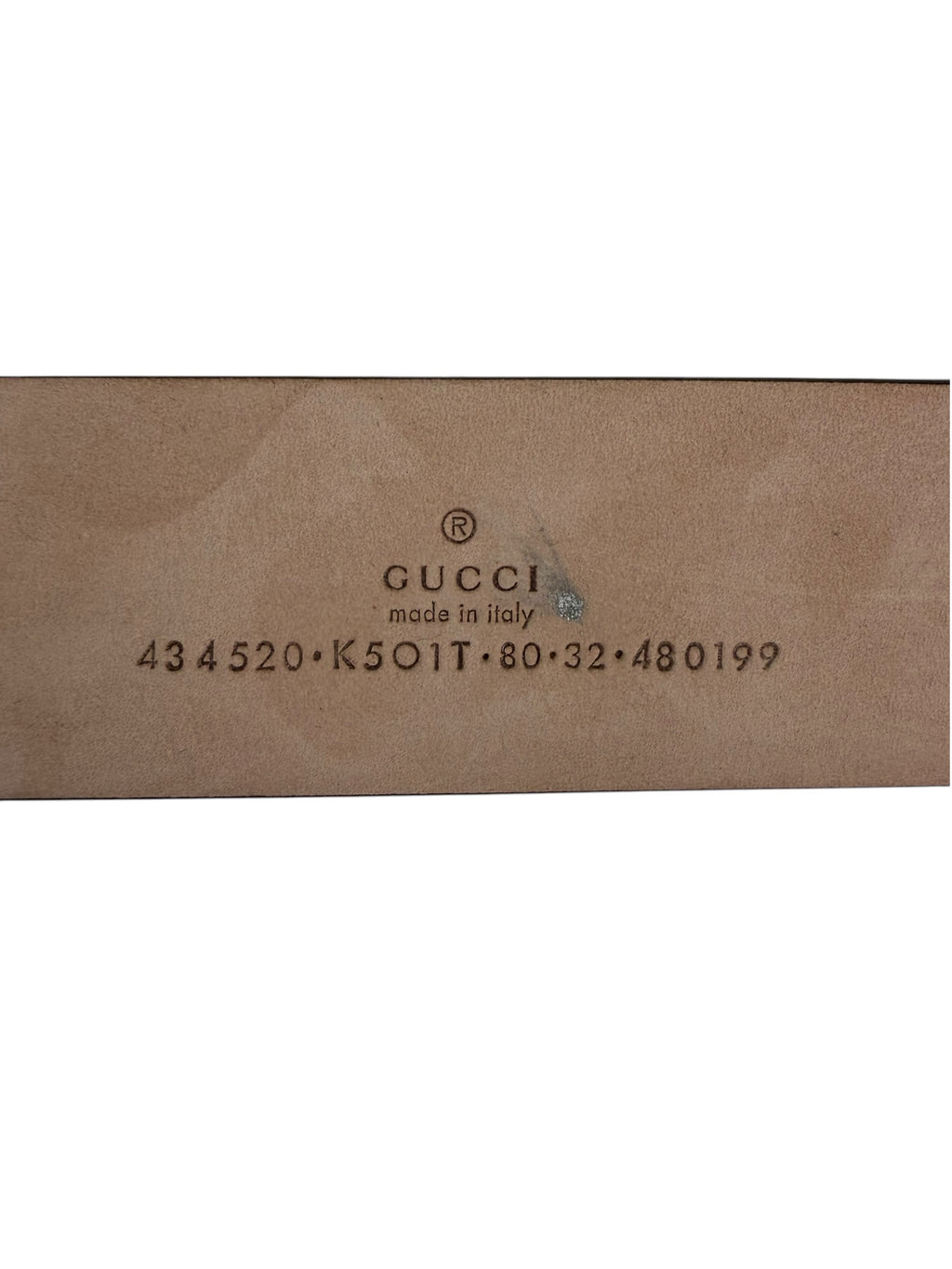 Gucci Beige GG Supreme Snake Print Leather  Belt
