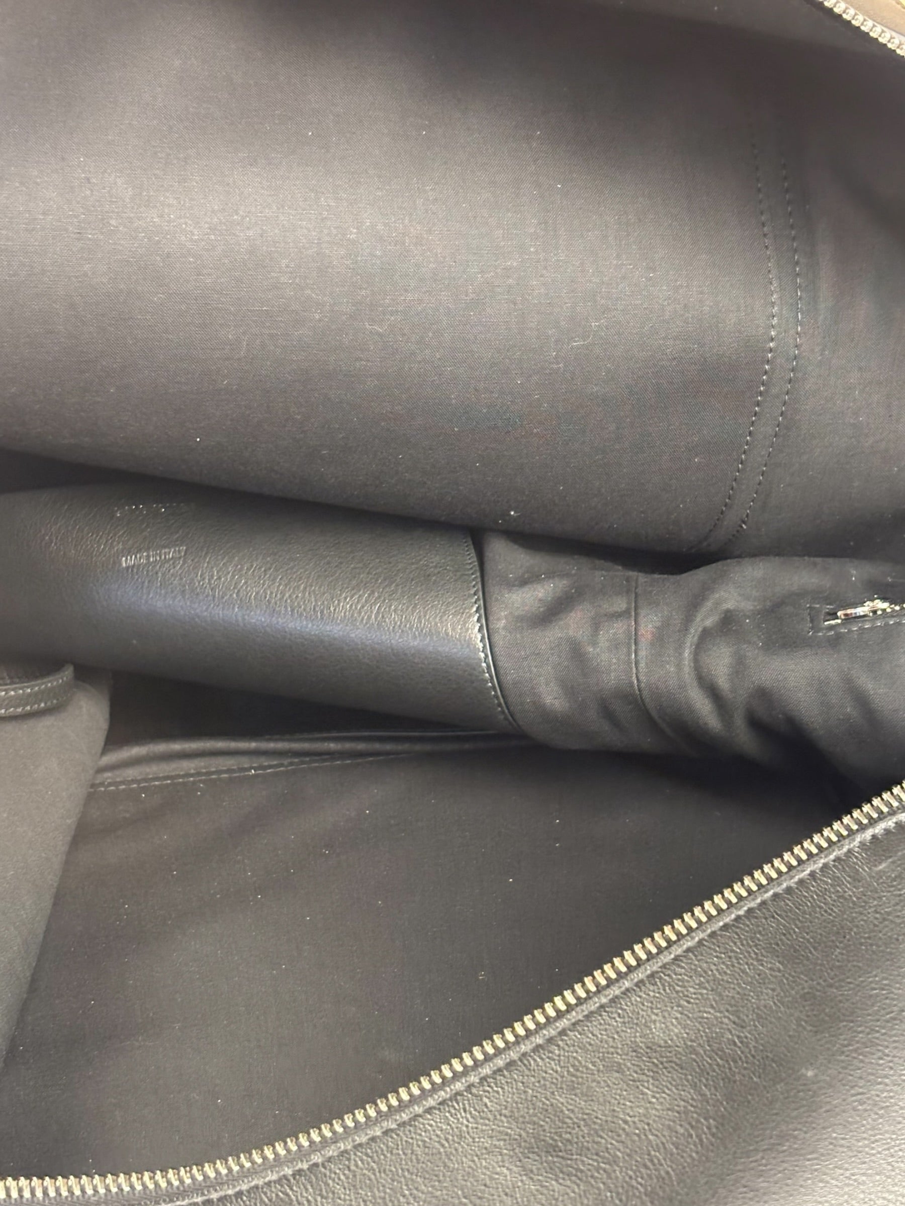 Balenciaga Black Leather Giant Box Bag