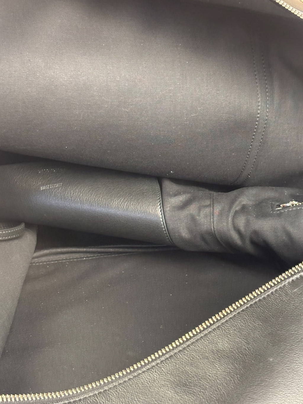 Balenciaga Black Leather Giant Box Bag