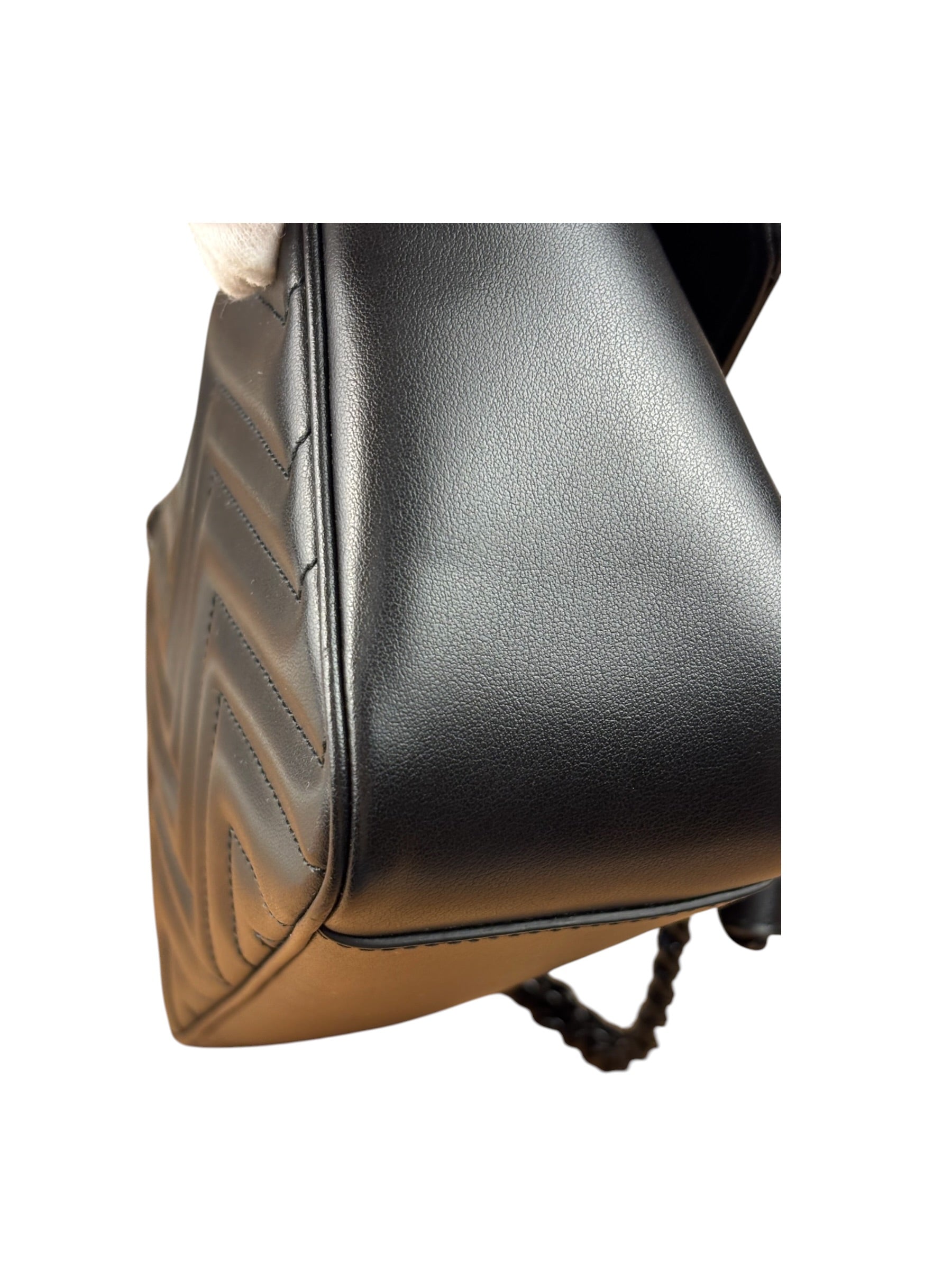 Gucci Black GG Marmont Small Shoulder Bag