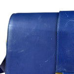 Saint Laurent Chyc Royal Blue Leather Crossbody