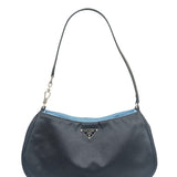 Prada Vintage Satin Black Pochette
