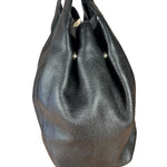 Gucci Black Leather Horsebit Flap Shoulder Bag