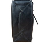 Balenciaga Black Leather papier A4 Tote Bag