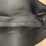 Loewe White Pebbled Leather Pink Trim Mini Boat Pochette