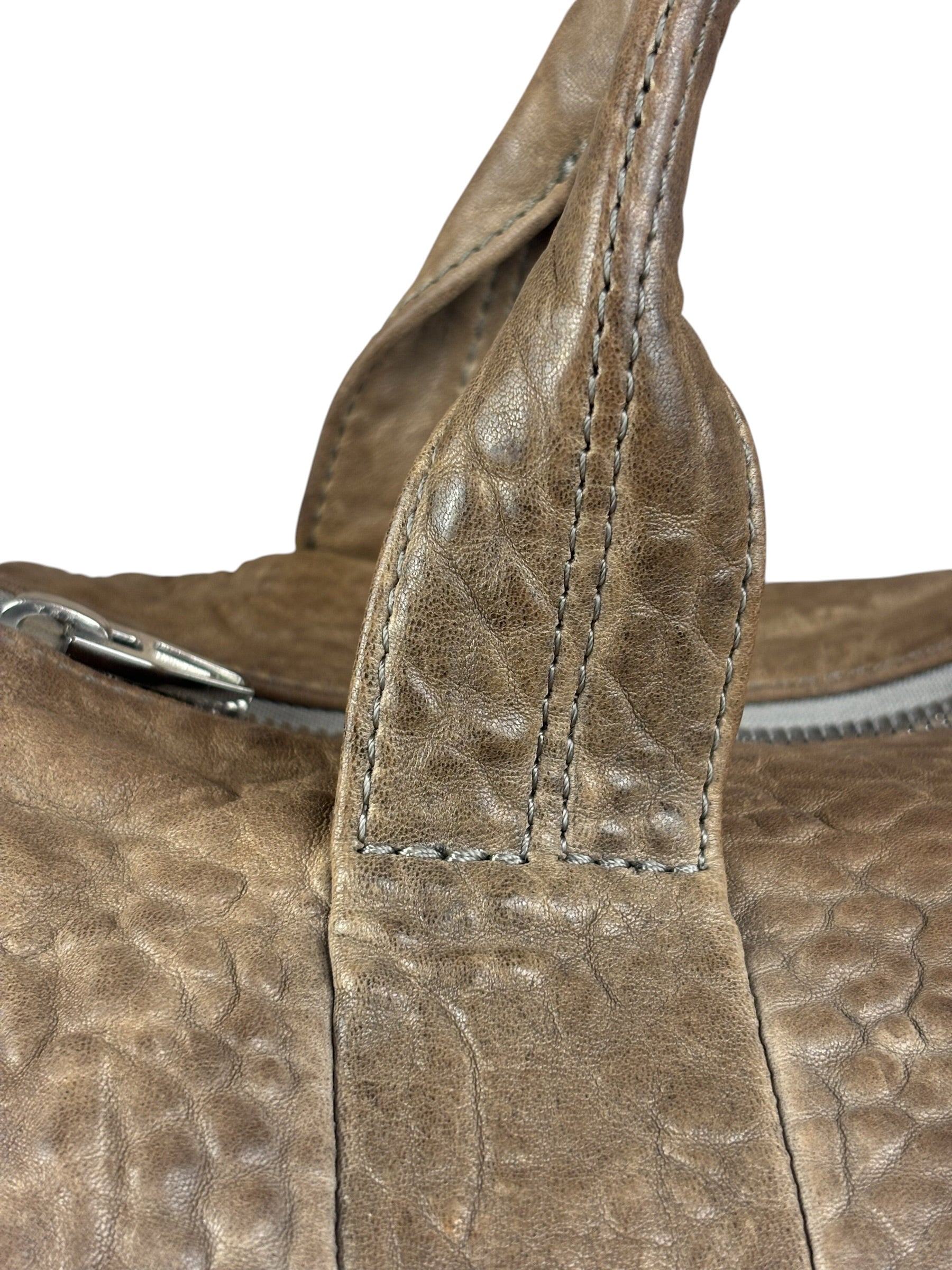 Alexander Wang Tan Beige Leather Rocco Satchel Two-Way Bag