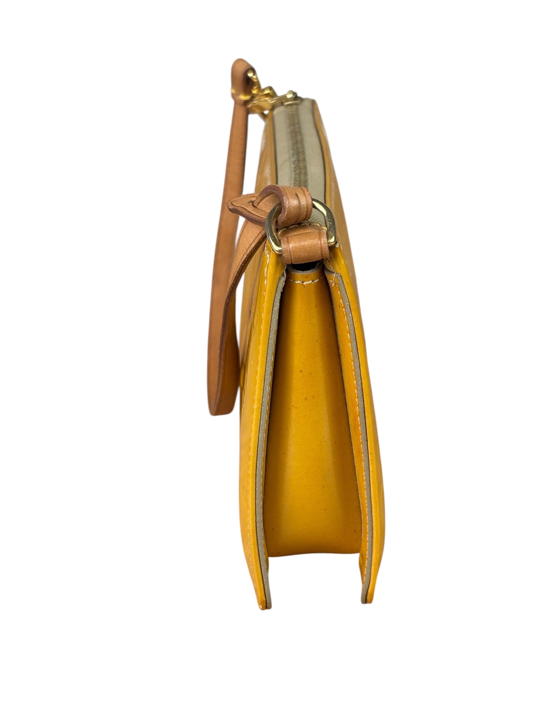 Louis Vuitton Yellow Vernis Lexington Pochette