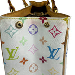 Louis Vuitton White Murakami Aurelia MM Tote Bag