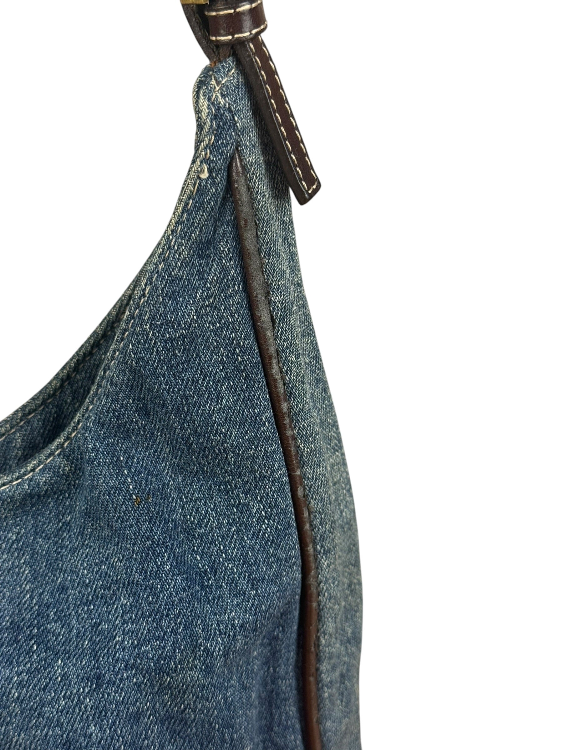 Fendi Denim Shoulder Bag
