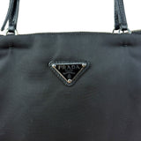 Prada Black Tessuto Small Zip Tote