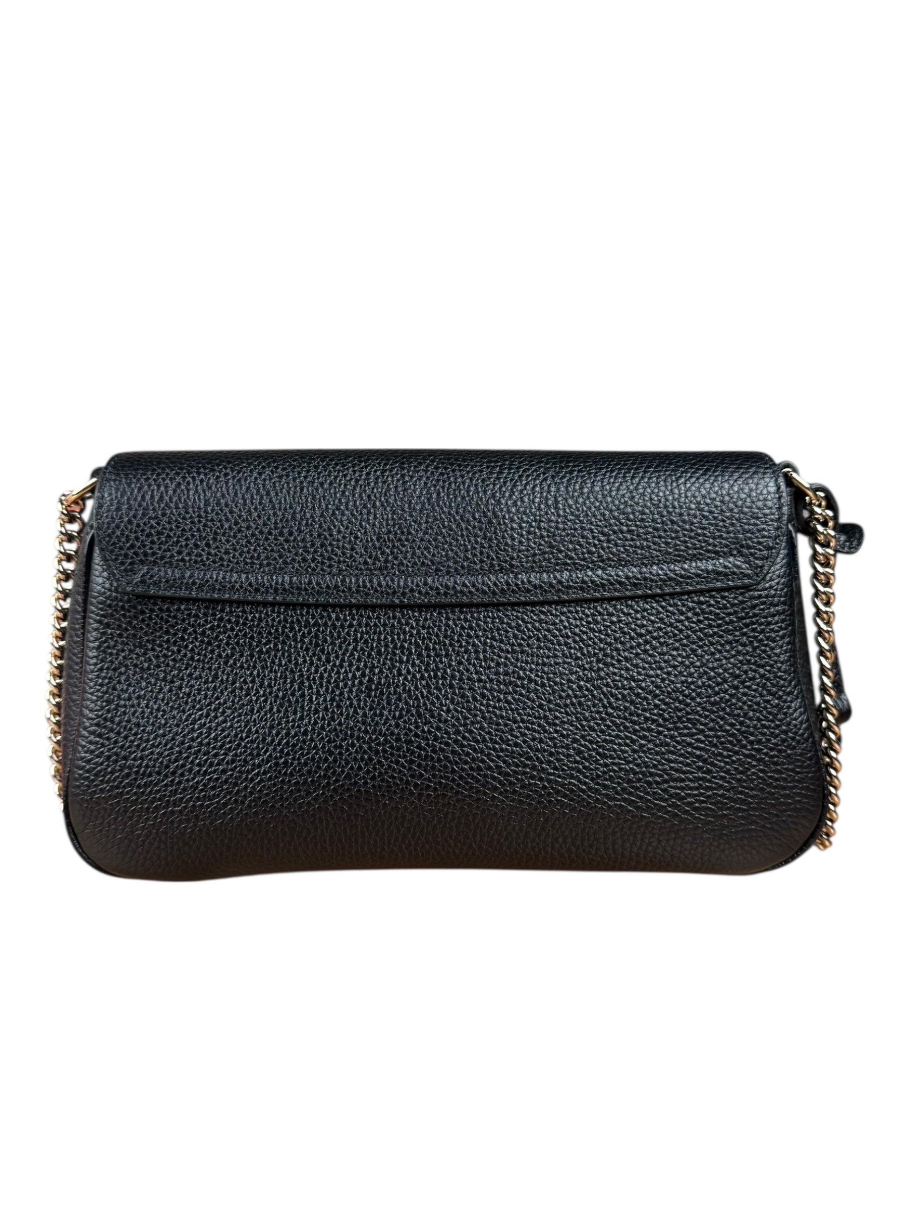 Gucci GG Soho Black Leather Chain Bag