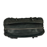 Chanel Grey Iridescent Quilted Leather Chic Bowling Shoulder Bag 2010