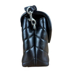 Saint Laurent Loulou Black Leather Shoulder Bag