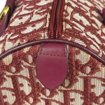 Christian Dior Red Trotter Boston Bag