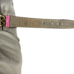 Gucci 6300L White Dial Pink Leather Strap