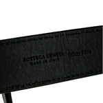 Bottega Veneta Black/Pink Intrecciato Round Around Belt Bag