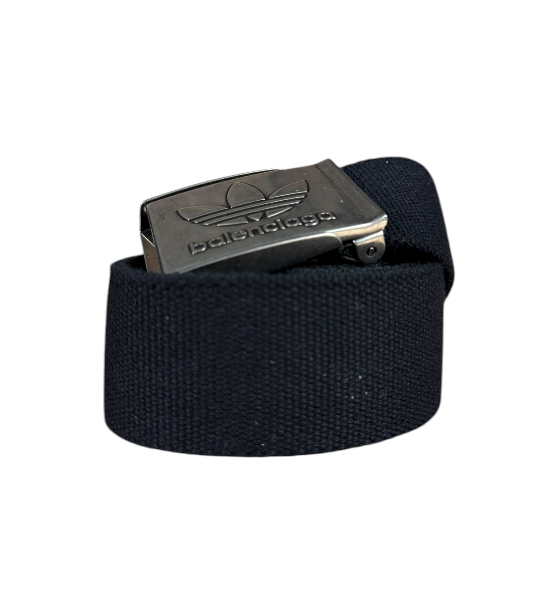 Balenciaga X Adidas Black Canvas Belt