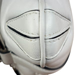 Gucci White Quilted Metelasse Leather Horsebit Chain Shoulder Bag