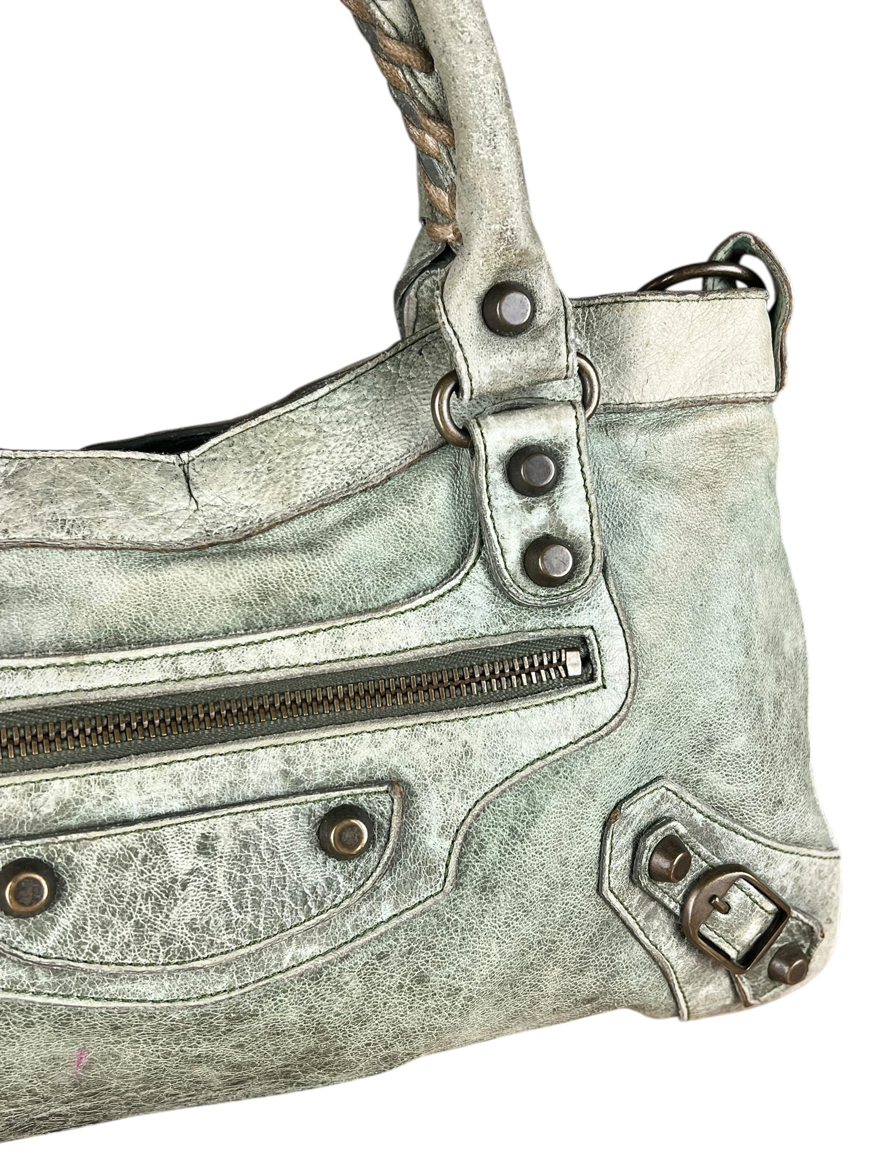 Balenicaga Green S Le City Bag