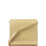 Louis Vuitton Vintage Yellow Epi Biarritz Shoulder Bag