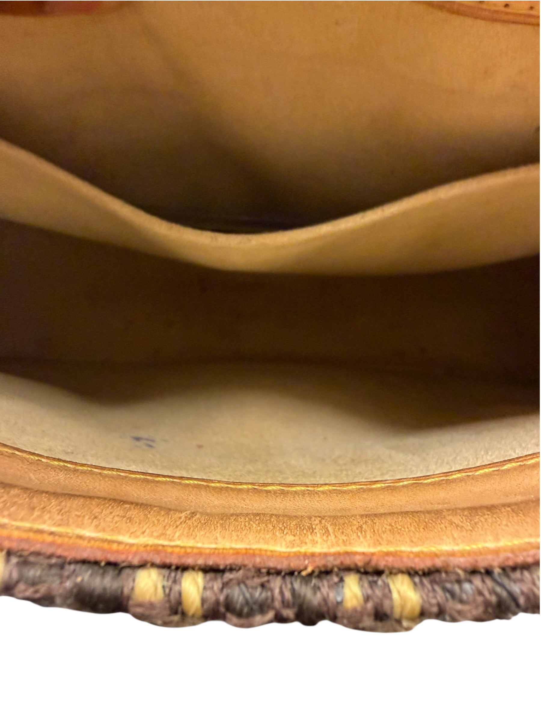 Louis Vuitton Brown Monogram Ambre Tweedy Zip GM