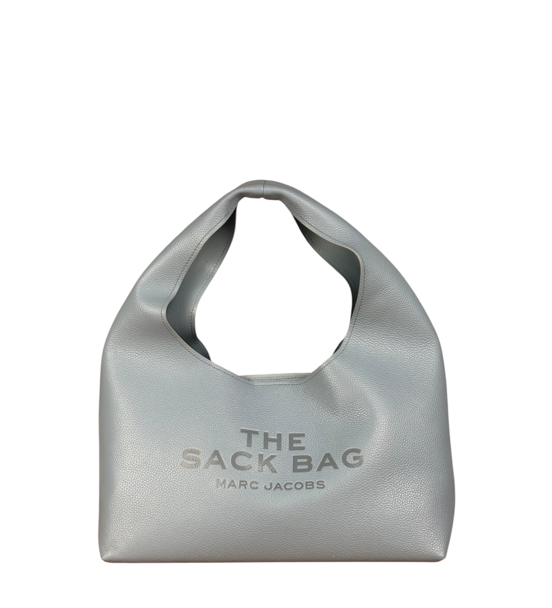 Marc Jacobs Light Blue Pebbled Leather The Sac Bag