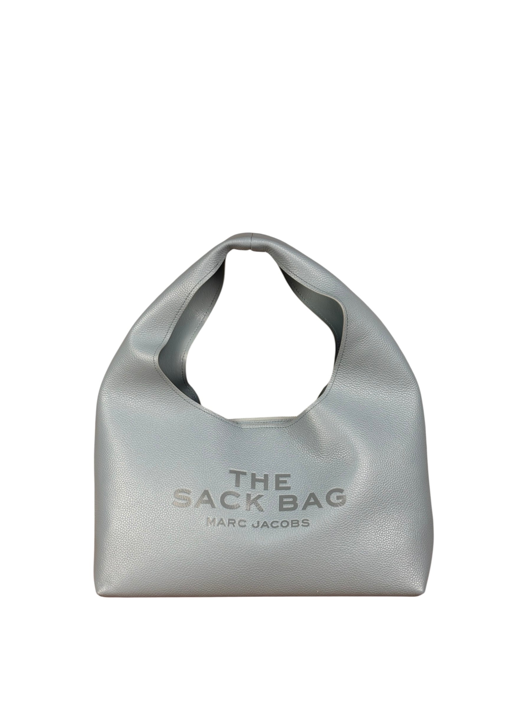 Marc Jacobs Light Blue Pebbled Leather The Sac Bag