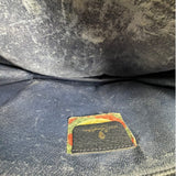 Gucci Vintage GG Coated Canvas Zip Travel Pouch Navy