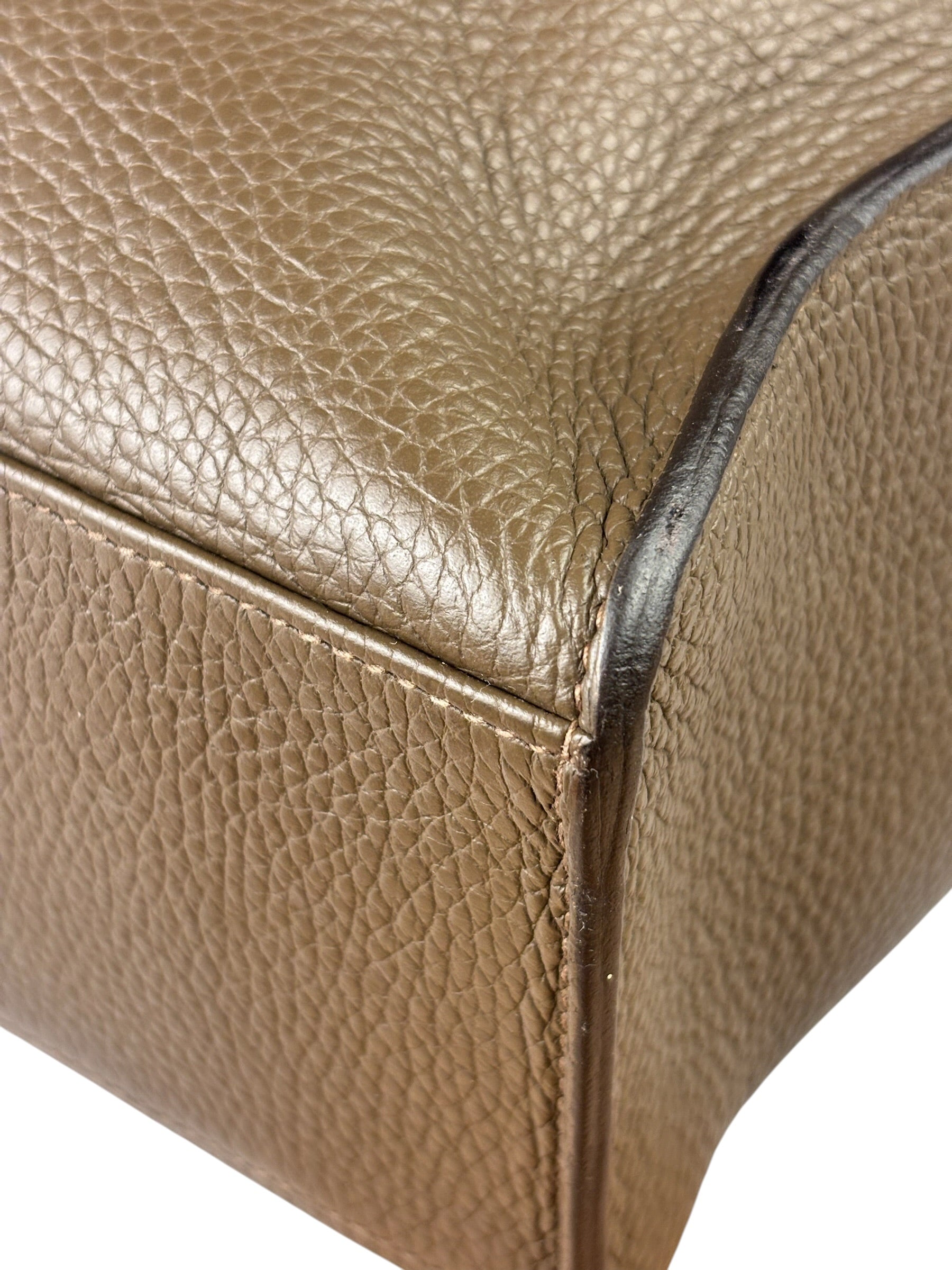 Hermes Brown Leather Sac Alfred Taorillon Clemence 35