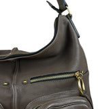 Chloé See by Chloé Brown Leather Pocket Shoulder Bag