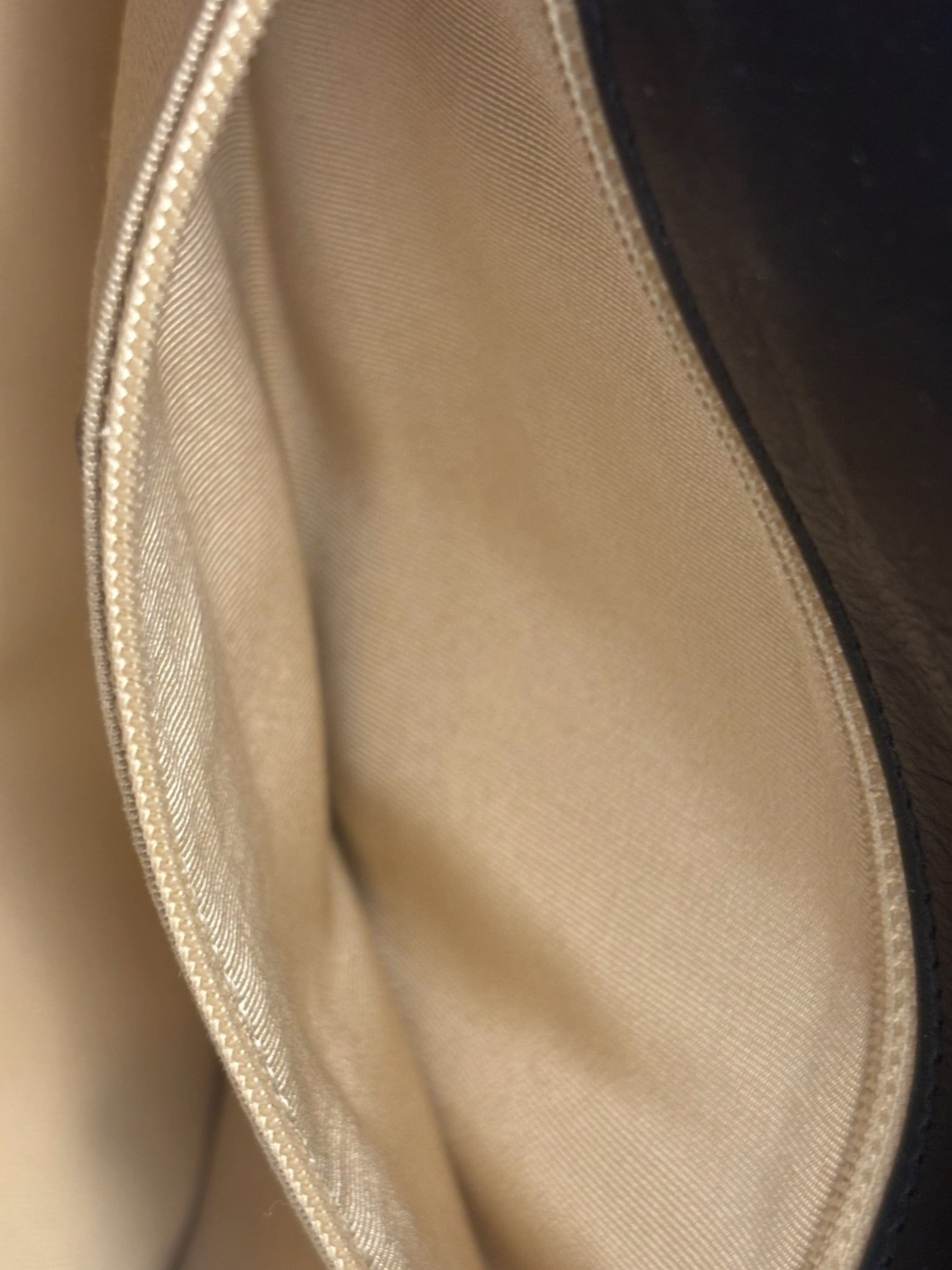Chanel Black Leather Medium Gabrielle Flap Bag 2011