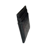Gucci Black Leather GG Card Holder