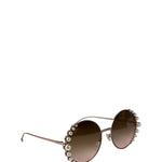 Fendi Pink Ribbons & Pearls FF 0295/S Round Sunglasses