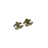 Chanel Vintage CC Logo Clip-On Earrings