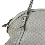 Gucci Vintage Beige Leather GG 2Way Bag
