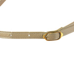 Yves Saint Laurent Vintage Beige Lizard Shoulder Bag