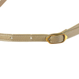 Yves Saint Laurent Vintage Beige Lizard Shoulder Bag