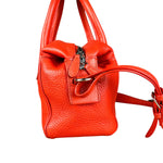 Balenciaga Red Leather Infanta Mini Boston Bag