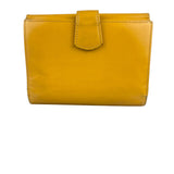 Loewe Vintage Yellow Leather Bifold Wallet