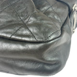 Chanel Grey Quilted Leather Tote Bag 2006