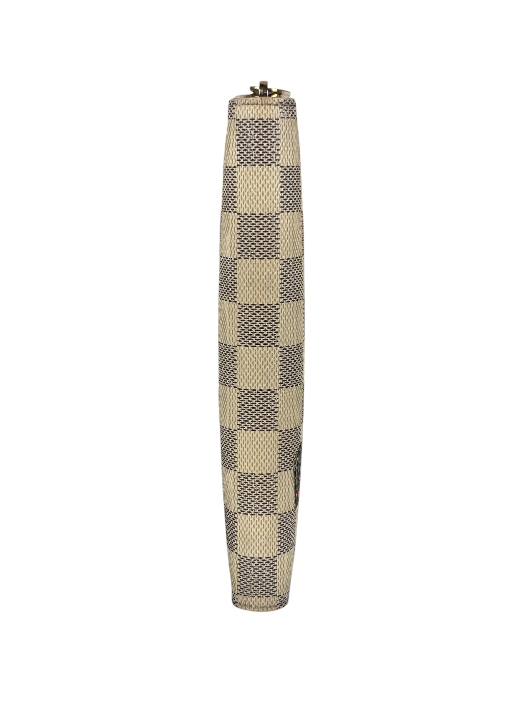 Louis Vuitton Limited Edition Damier Azur Illustration Long Wallet