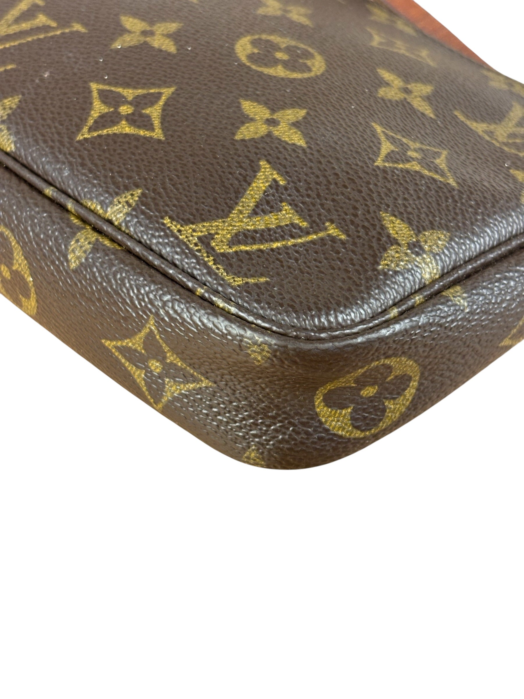 Louis Vuitton Leather Monogram Pochette