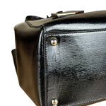 Fendi Black Patent Leather 2Jours Handbag