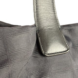 Chanel Vintage Black Travel Line Tote Bag