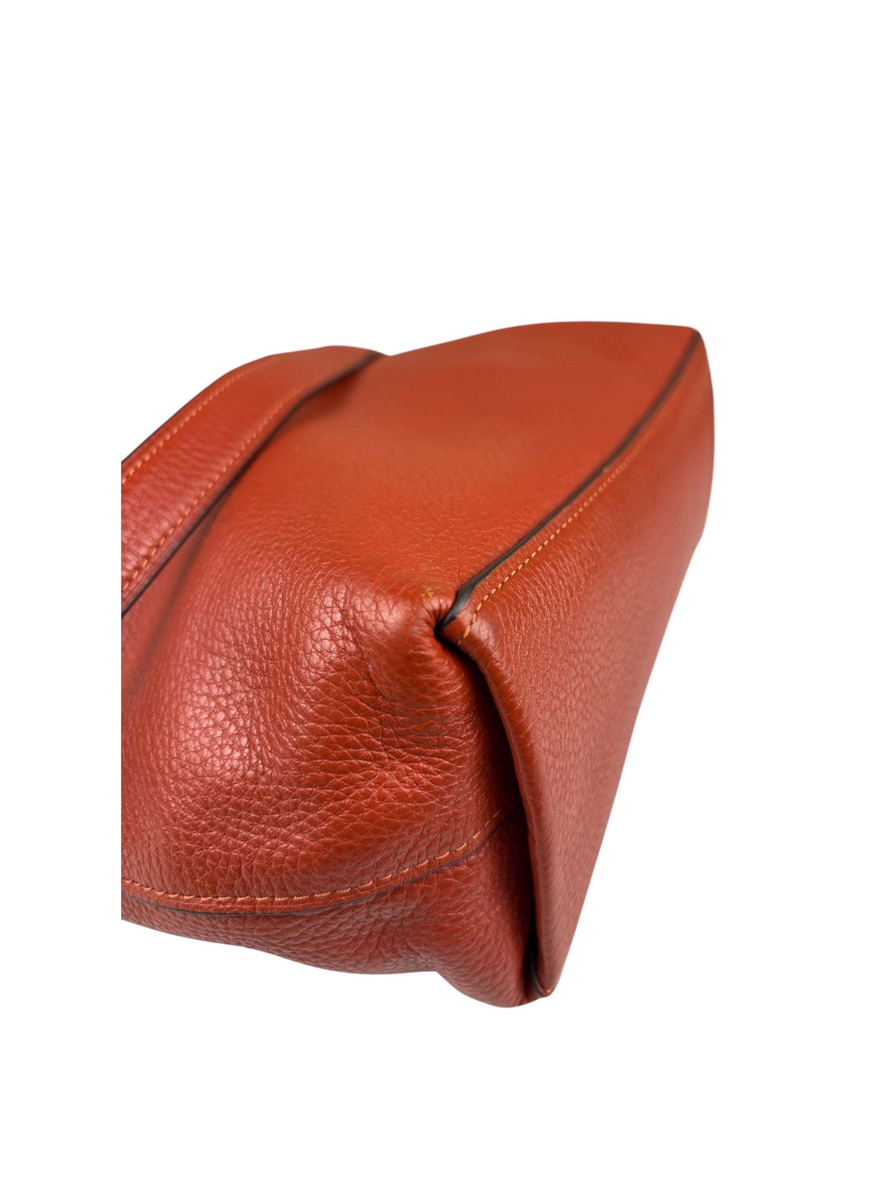 Coach Orange Remi Satchel Crossbody Bag